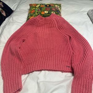 Victoria Beckham Pink Crew Neck Sweater